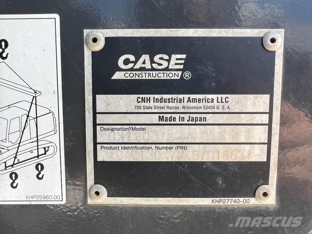 CASE CX 130 D Верижен екскаватор