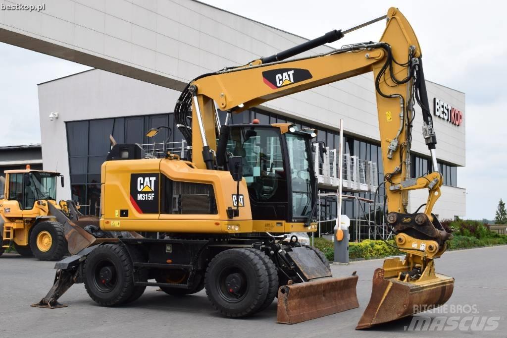 CAT M 315 F Колесни екскаватори