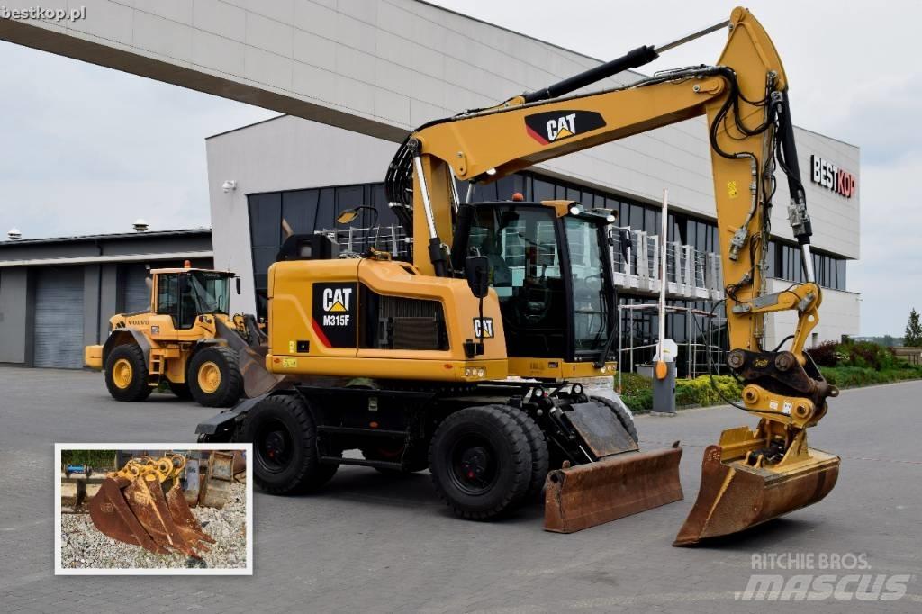 CAT M 315 F Колесни екскаватори