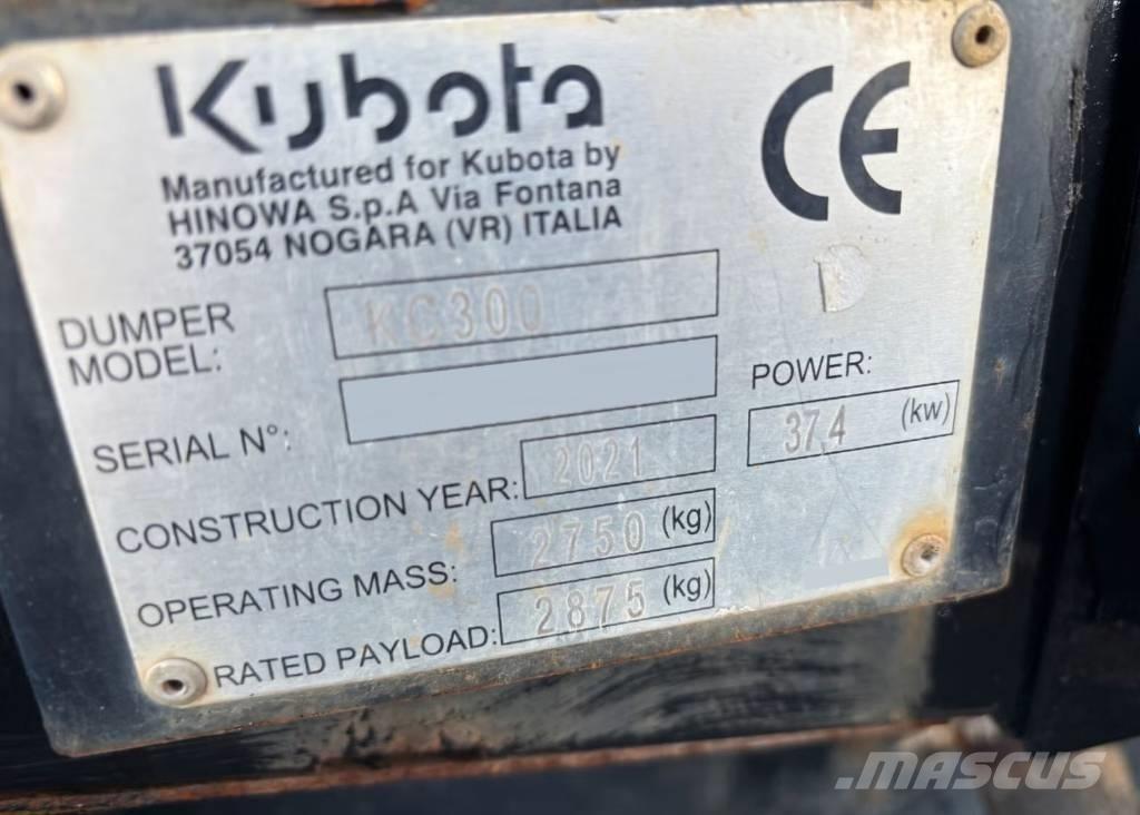 Kubota KC 300 HR-5 Други товарещи и копаещи и аксесоари