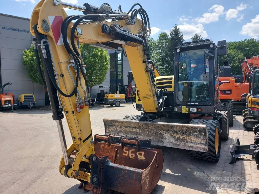Yanmar B 95 W Колесни екскаватори