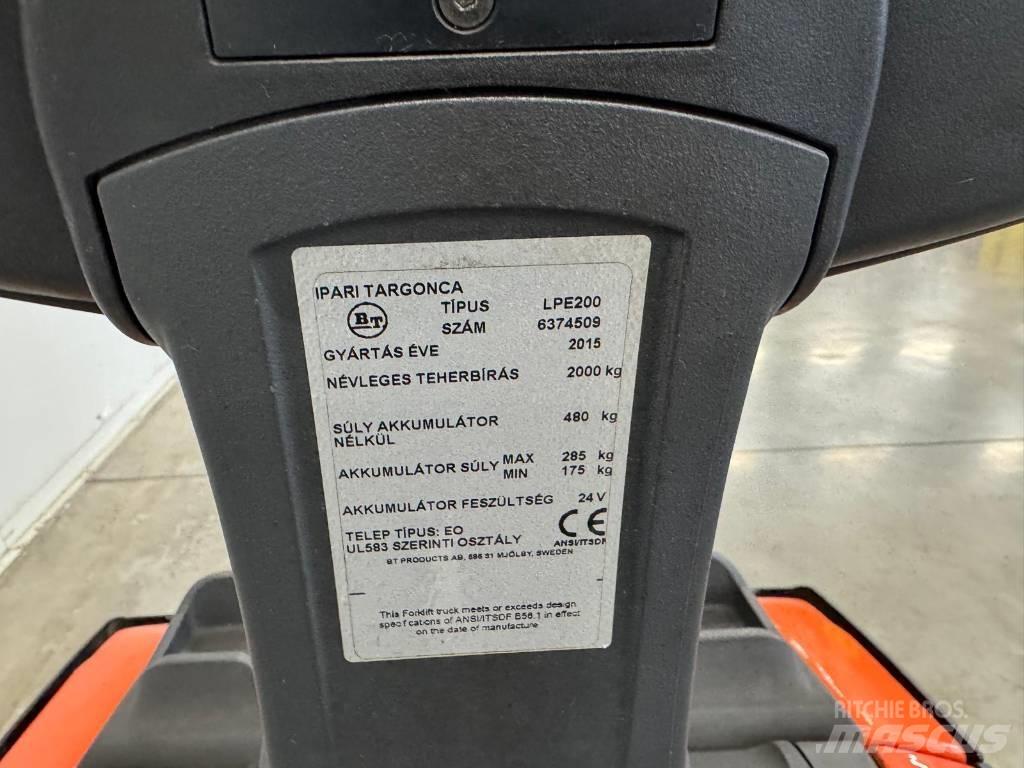 Toyota 10792 LPE 200 Електрически вилични кари-повдигачи