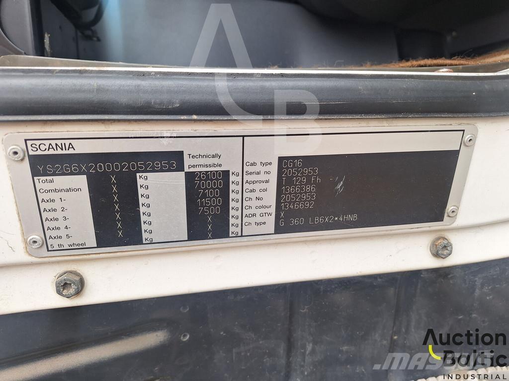 Scania G 360 Камиони за отпадъци