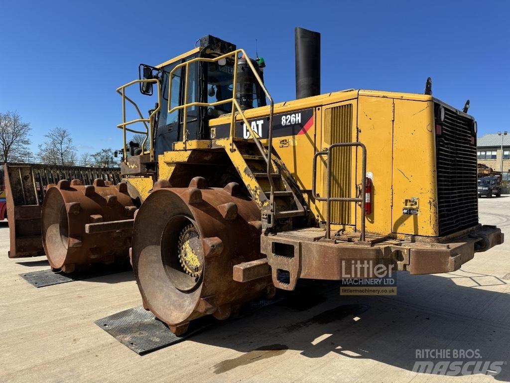 CAT 826H Машини за опаковане на отпадъци