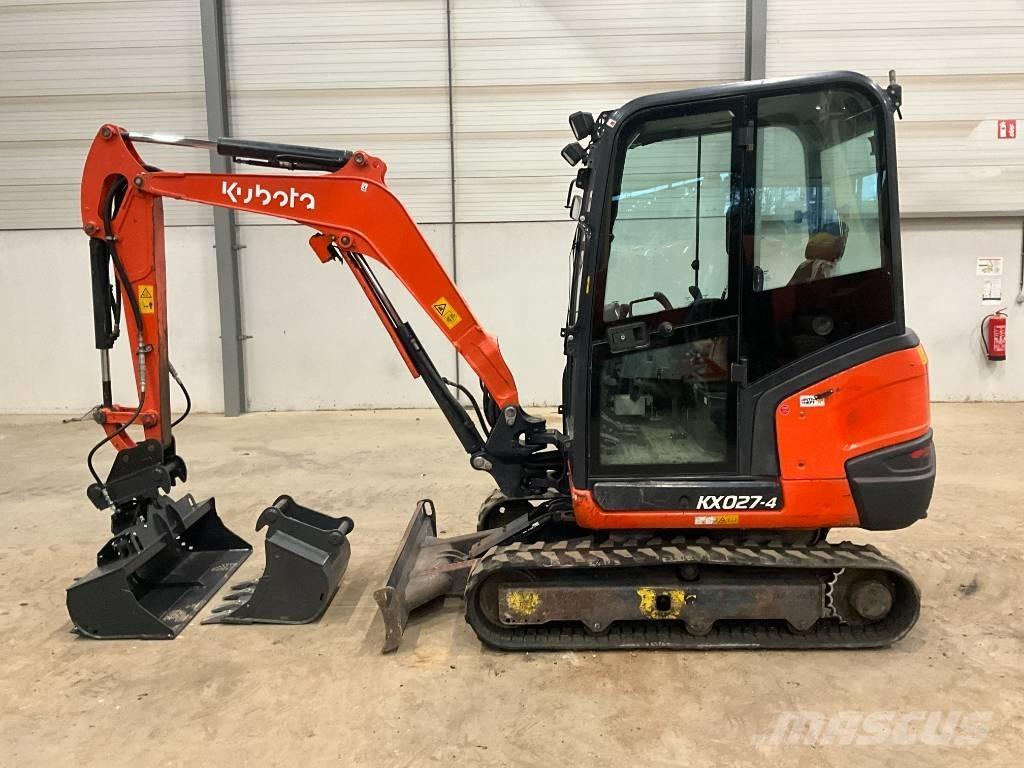 Kubota KX 027-4 Мини екскаватори < 7 т
