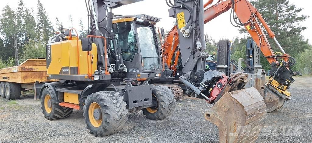 Volvo EWR 150 E Колесни екскаватори