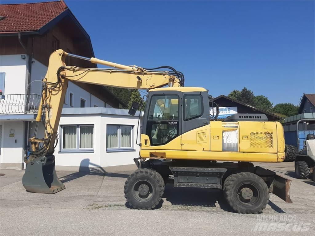Komatsu PW180-7 Колесни екскаватори