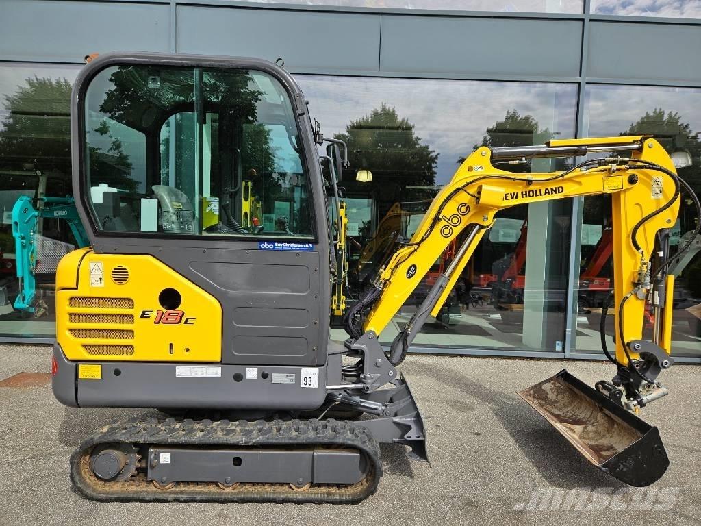 New Holland e18c Мини екскаватори < 7 т