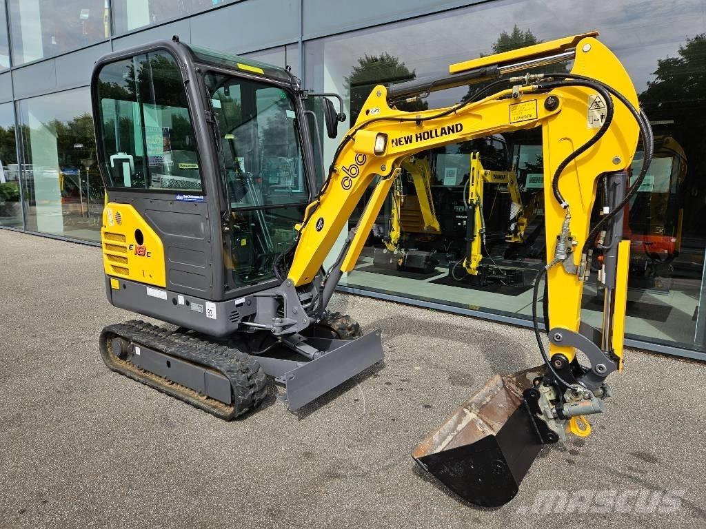 New Holland e18c Мини екскаватори < 7 т