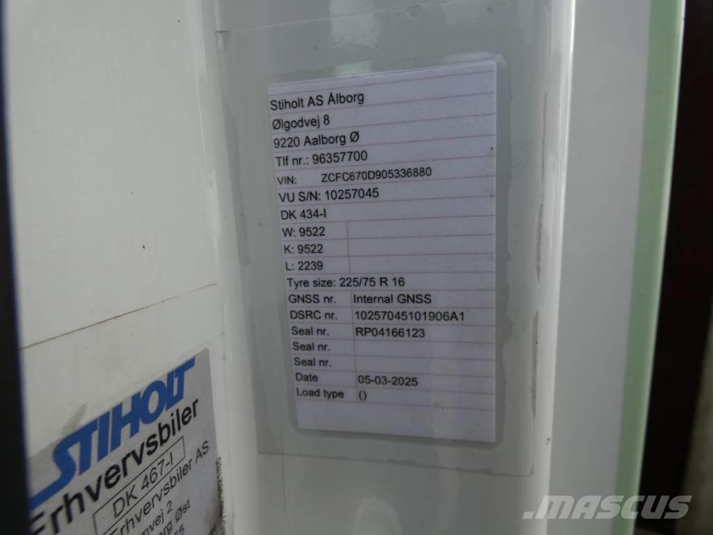 Iveco 70C 18 Шаси кабини