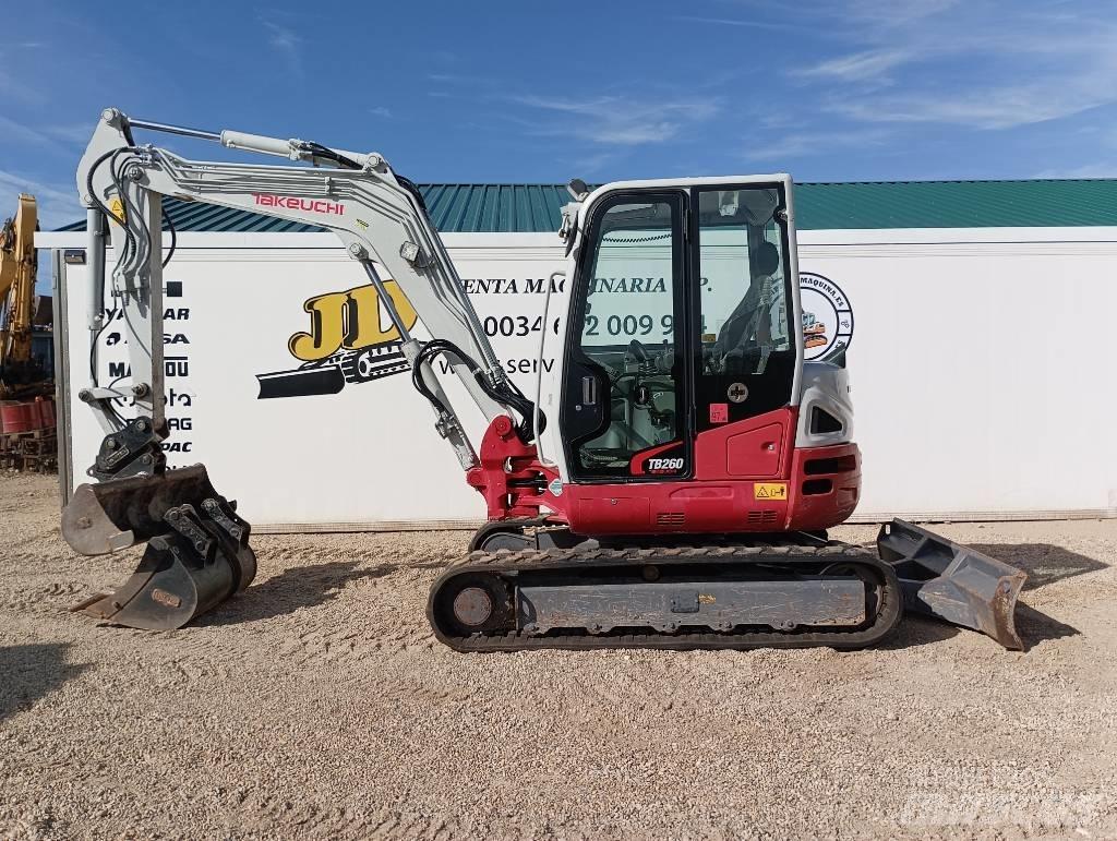 Takeuchi TB 260 Мини екскаватори < 7 т