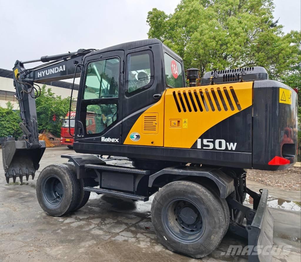 Hyundai R 150 W Колесни екскаватори