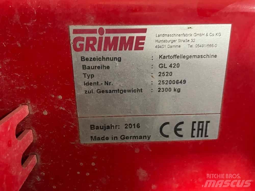 Grimme GL 420 Картофосадачки