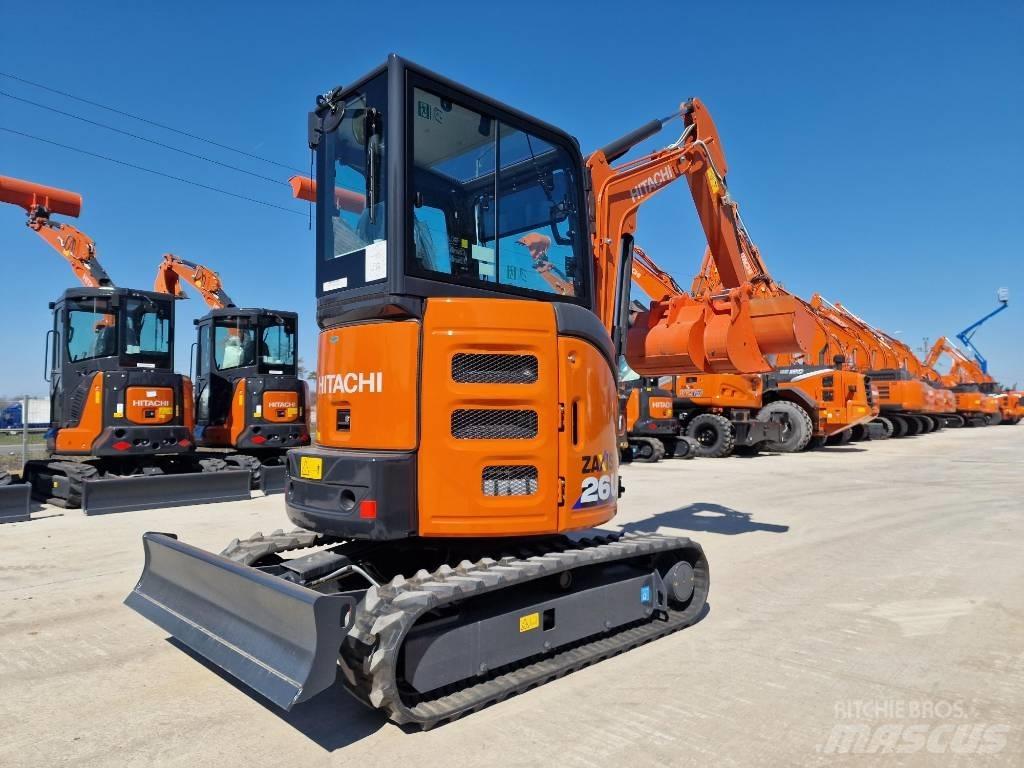 Hitachi ZX 26 U-6 Мини екскаватори < 7 т