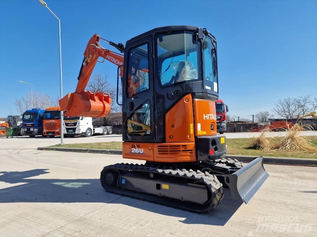 Hitachi ZX 26 U-6 Мини екскаватори < 7 т