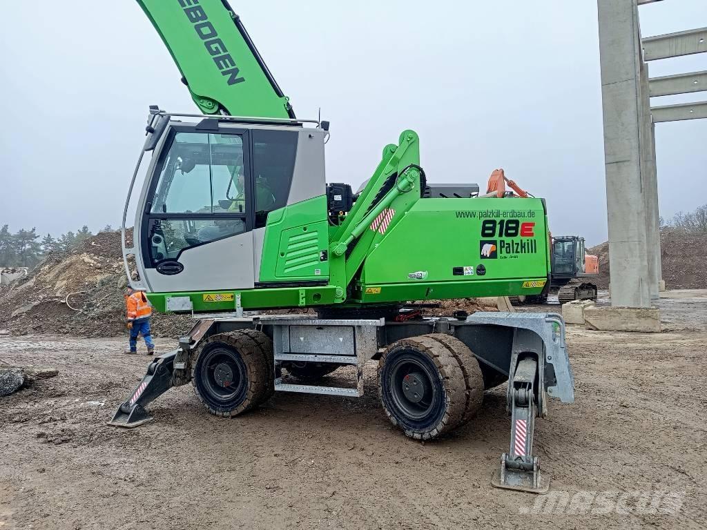 Sennebogen 818E Оператори на отпадъци/индустрия
