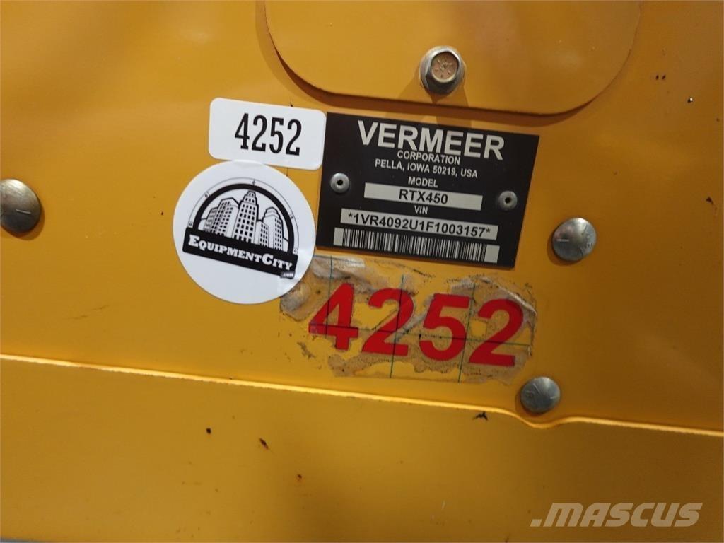 Vermeer RTX450 Изкопни машини
