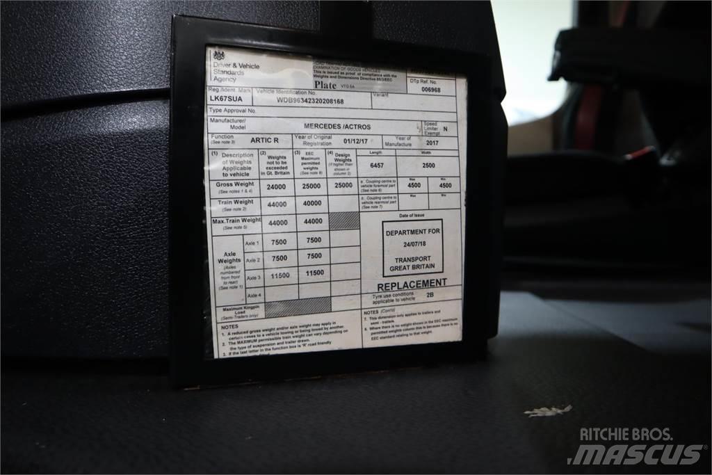 Mercedes-Benz ACTROS 2543 Влекачи