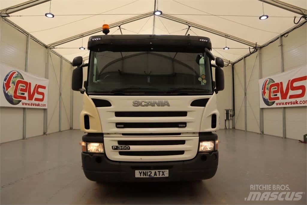 Scania P360 DROPSIDE REAR Кранове за тежък терен