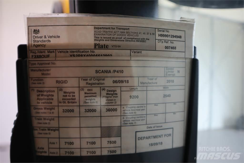 Scania P410 Самосвал