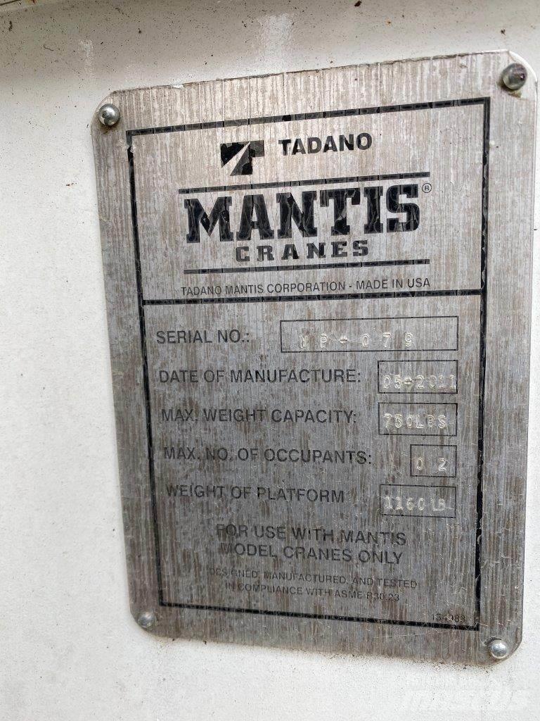 Mantis  Части и оборудване за кранове
