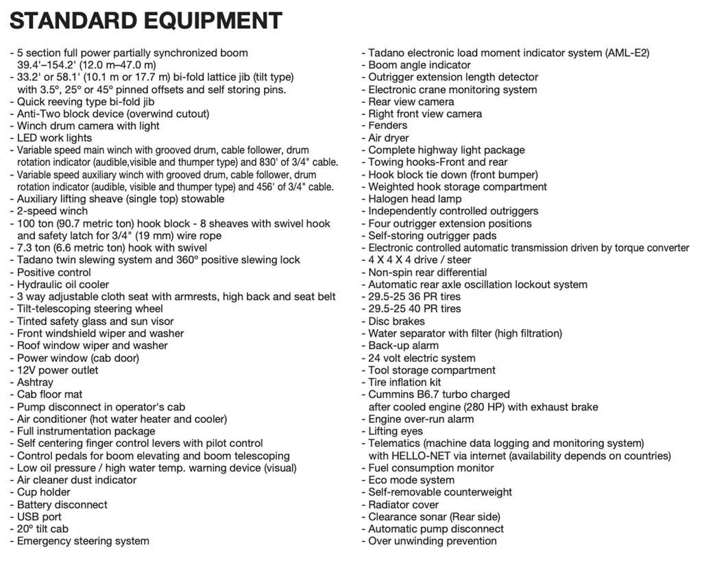 Tadano GR-900XL-4 Кранове за тежък терен