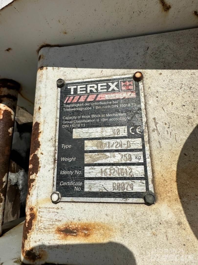 Terex 16324612 Части и оборудване за кранове
