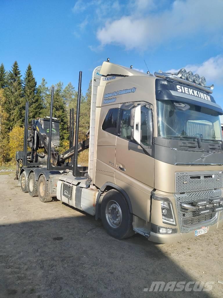 Volvo FH 16 750 За превоз на дървени трупи