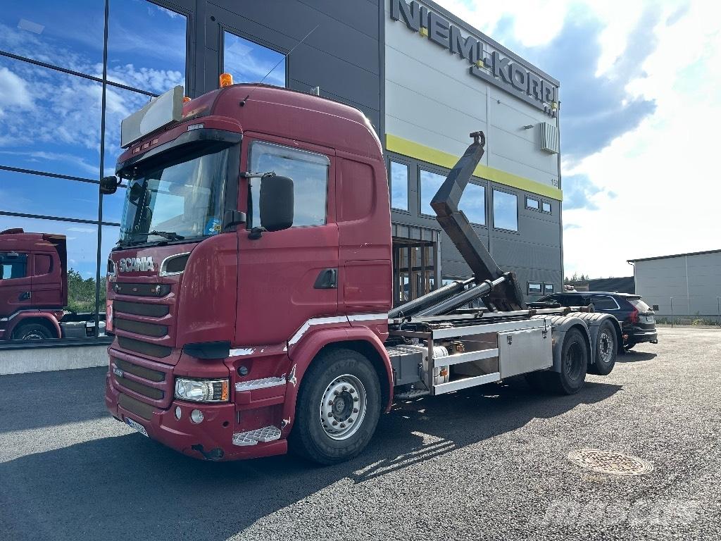 Scania R450 6x2*4 Камиони с кран с кука