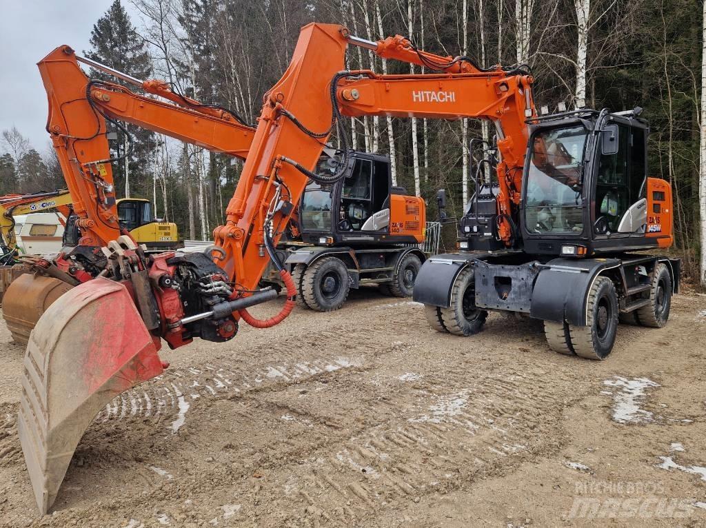 Hitachi ZX 145 W-6 Колесни екскаватори