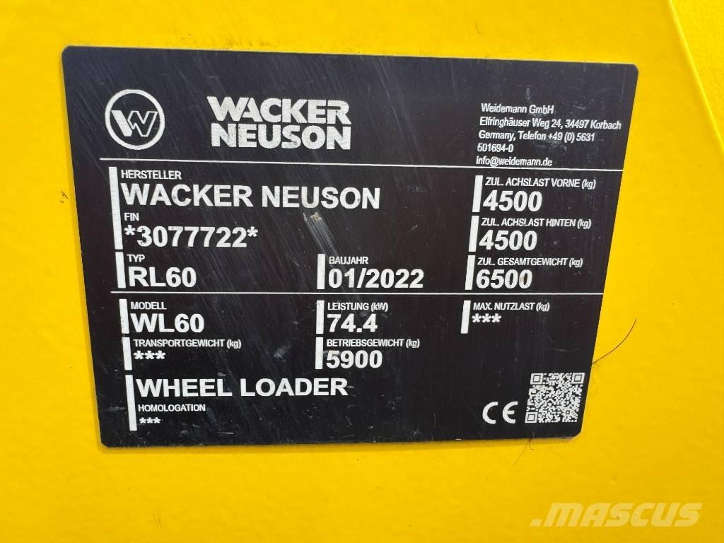 Wacker Neuson WL60 Колесни товарачи