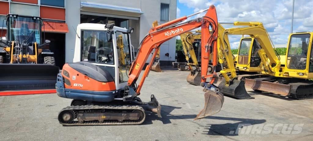 Kubota KX 71-3 Мини екскаватори < 7 т
