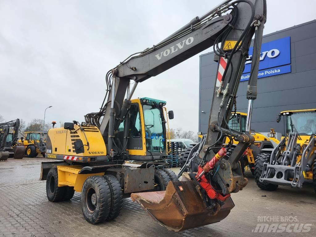 Volvo EW160B Колесни екскаватори