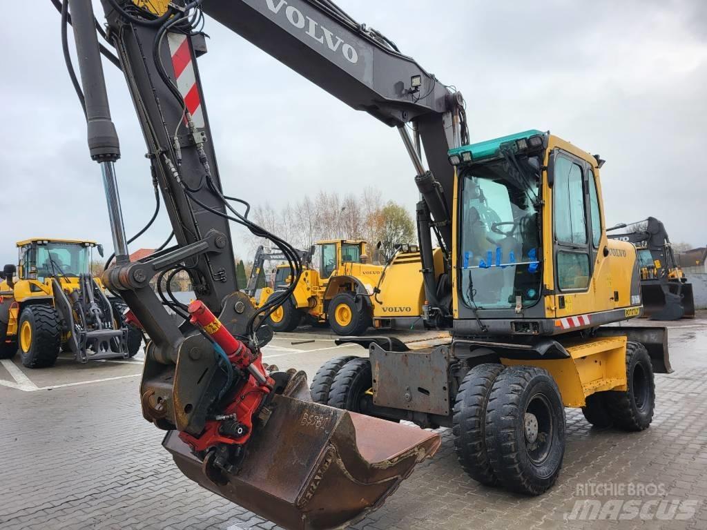 Volvo EW160B Колесни екскаватори