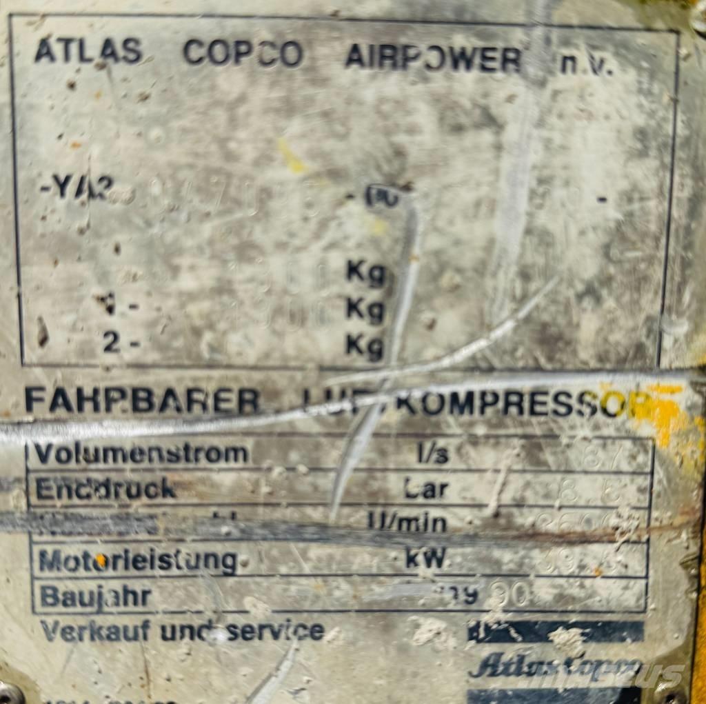 Atlas Copco XAS90D Компресори