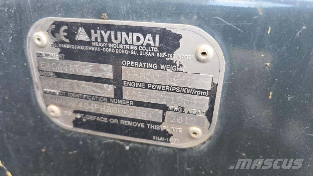 Hyundai HX 145 LCR Верижен екскаватор