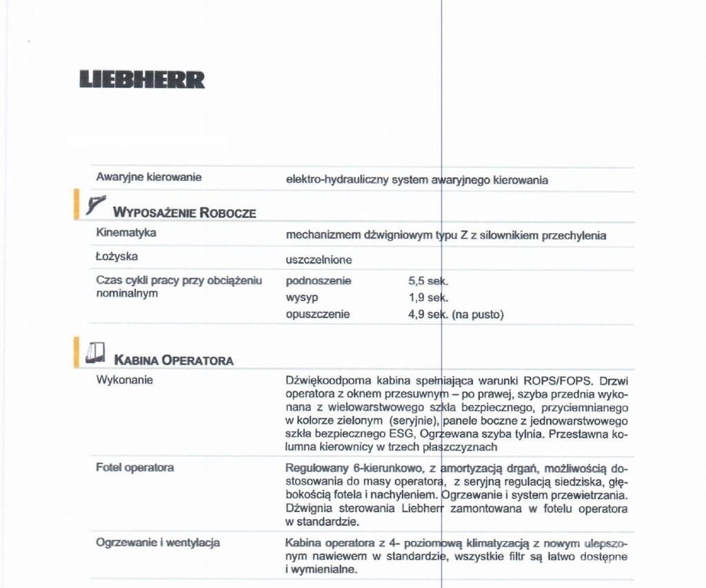 Liebherr L 538 Колесни товарачи
