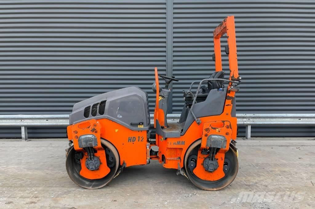 Hamm HD 12 VV Двойни барабанни ролки
