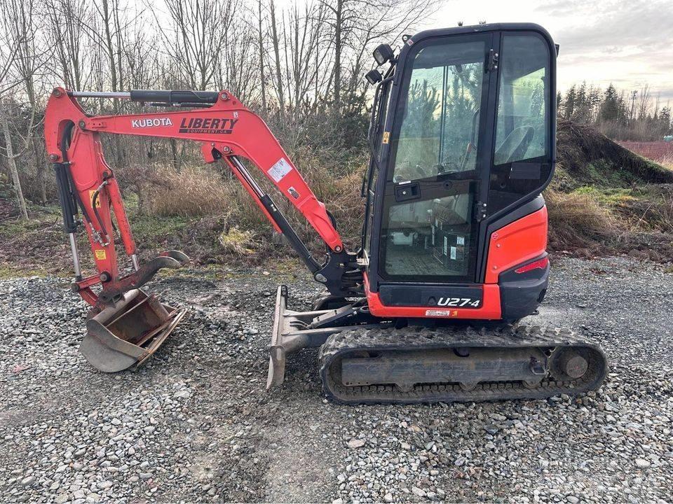 Kubota U 27 Мини екскаватори < 7 т