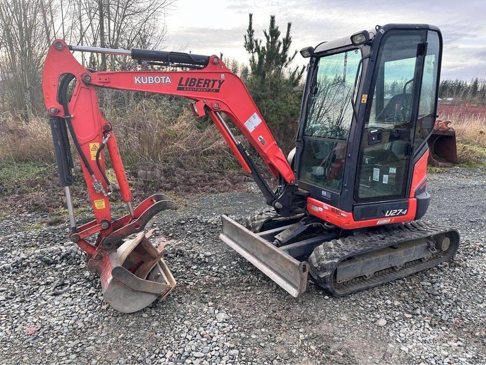 Kubota U 27 Мини екскаватори < 7 т