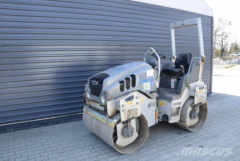 Hamm HD 12 VV Двойни барабанни ролки
