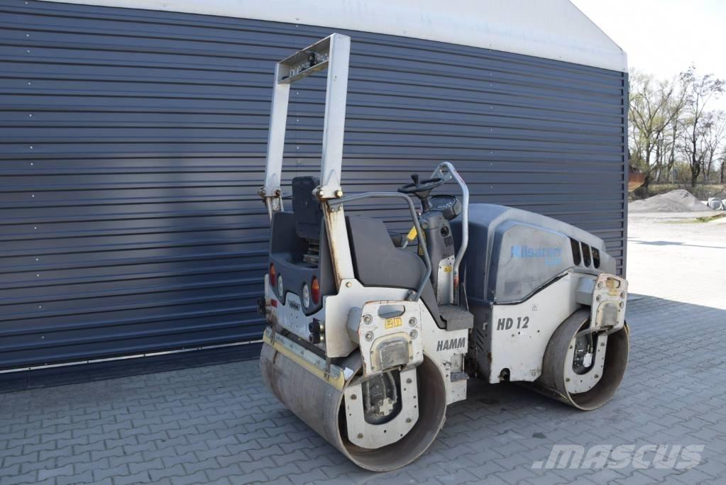 Hamm HD 12 VV Двойни барабанни ролки

