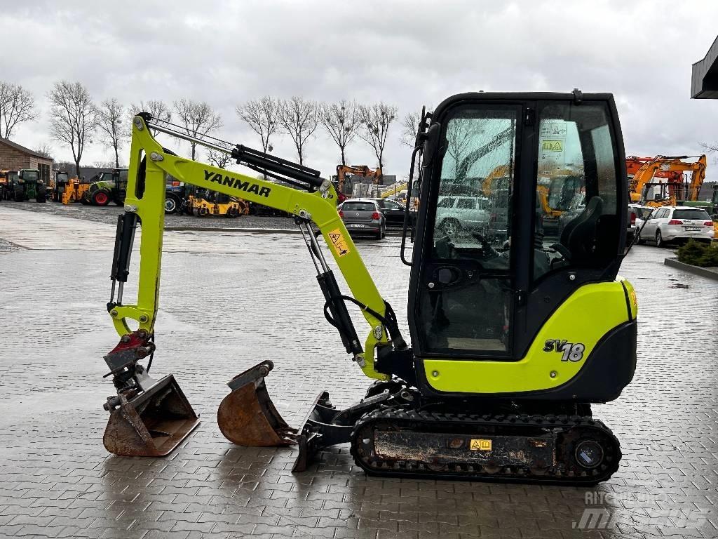 Yanmar SV 18 Мини екскаватори < 7 т