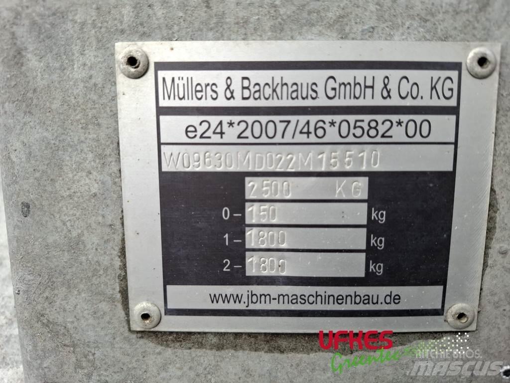 JBM 630 MDX Дробилки за клони