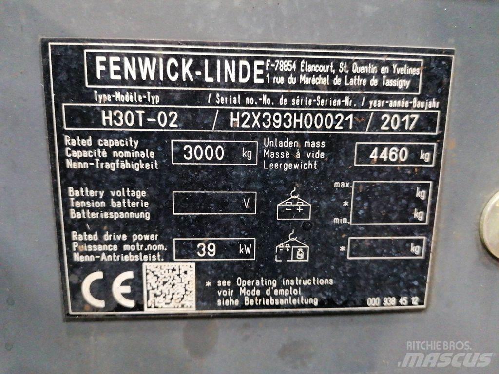 Linde H30T-02 Камиони с АГУ