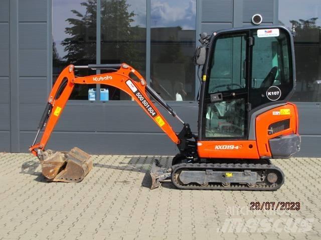 Kubota KX 019-4 Мини екскаватори < 7 т