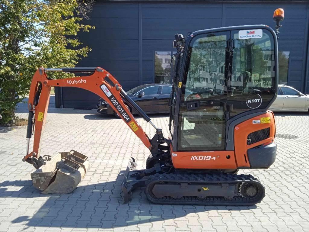 Kubota KX 019-4 Мини екскаватори < 7 т
