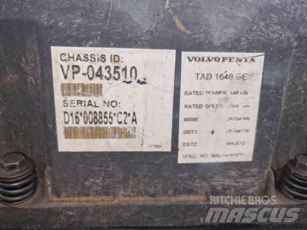 Volvo TAD1640GE Двигатели