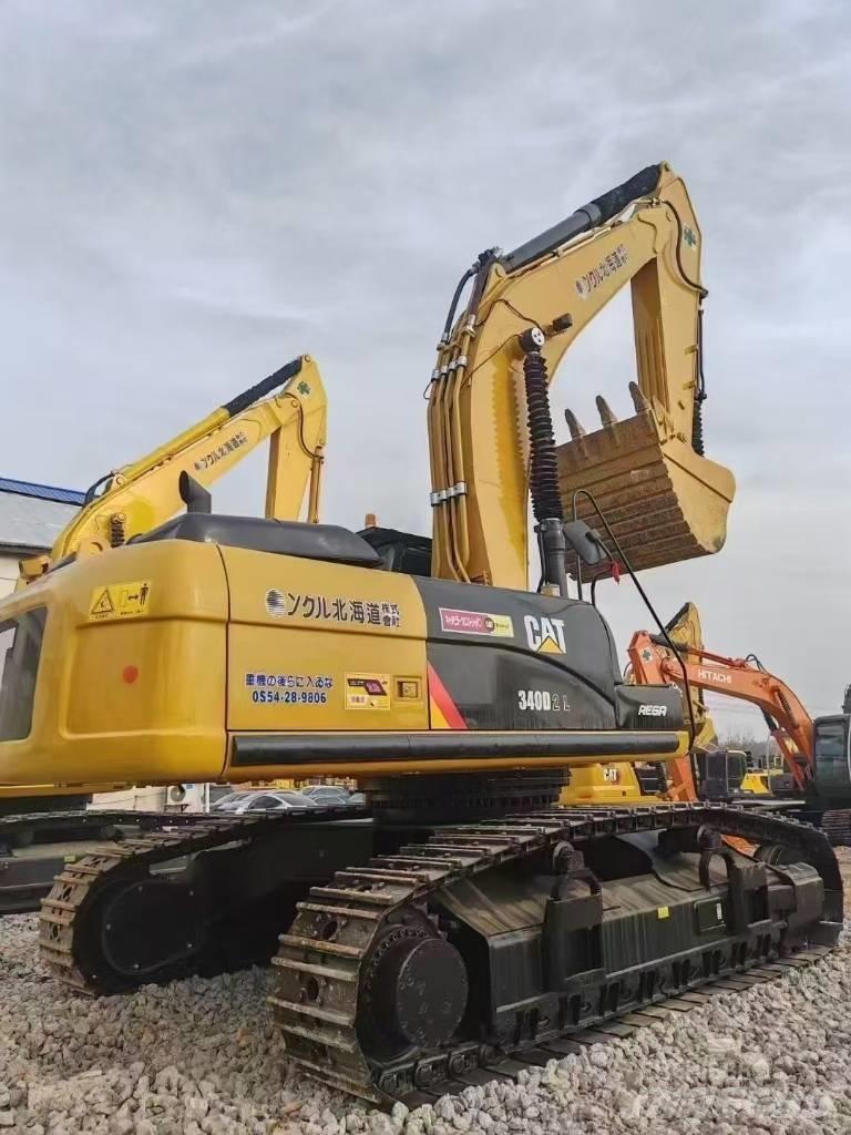 CAT 340D2L Верижен екскаватор