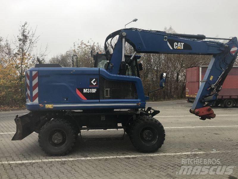 CAT M318F Колесни екскаватори